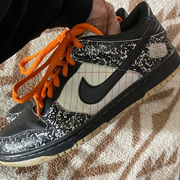 Nike Dunk Low Notebook Edition GUC size 7Y 7M 9W - Picture 2 of 11